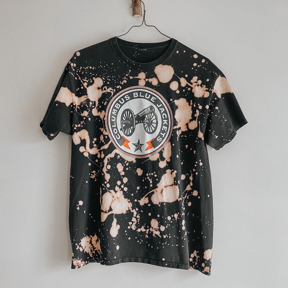 NHL Other - CBJ Columbus Blue Jackets Hockey XL Custom Tee